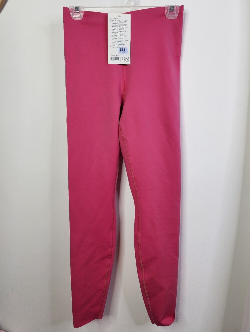 Glow Up HR Pant 28", Size 8, Pink